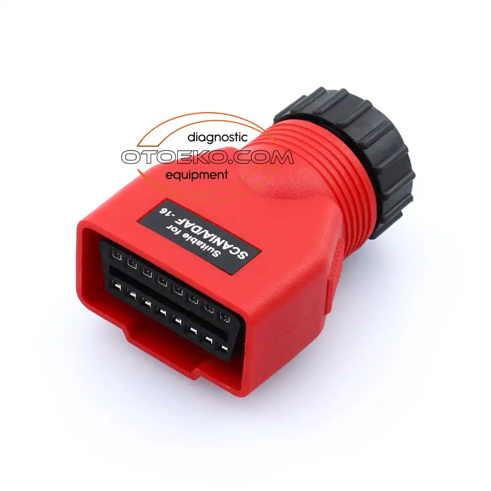 Autel Scania 16 Pin - Obd2 Dönüştürücü Soket - 3