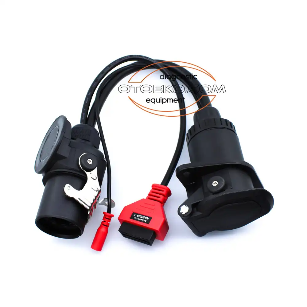 Autel Universal Wabco Knorr Bremse Fren EBS ABS ISO 7638 OBD2 Dorse Kablosu
