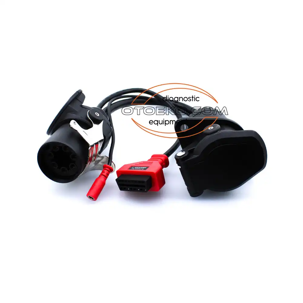 Autel Universal Wabco Knorr Bremse Fren EBS ABS ISO 7638 OBD2 Dorse Kablosu - 6