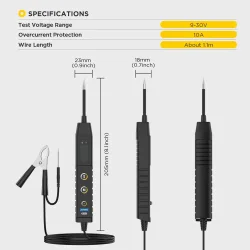 Autool BT210 Devre ve Tesisat Test Kontrol Cihazı - 4