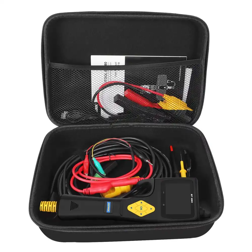 AUTOOL BT280 Devre ve Tesisat Test Kontrol Cihazı Kutu İçeriği