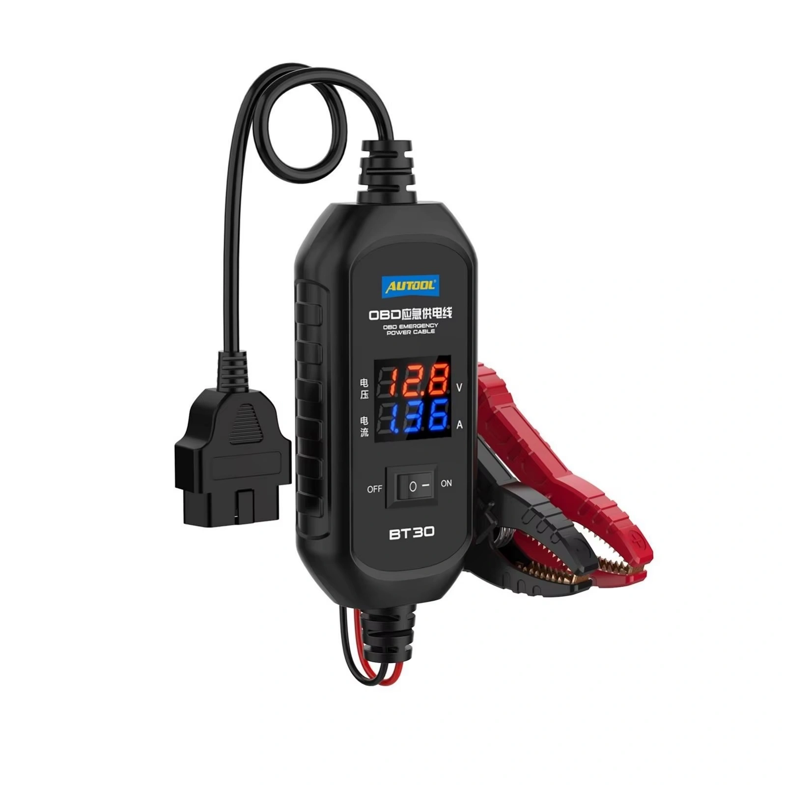 Autool BT30 ECU Koruma Güç Kaynağı Kablosu / 3A Sigortalı - 2