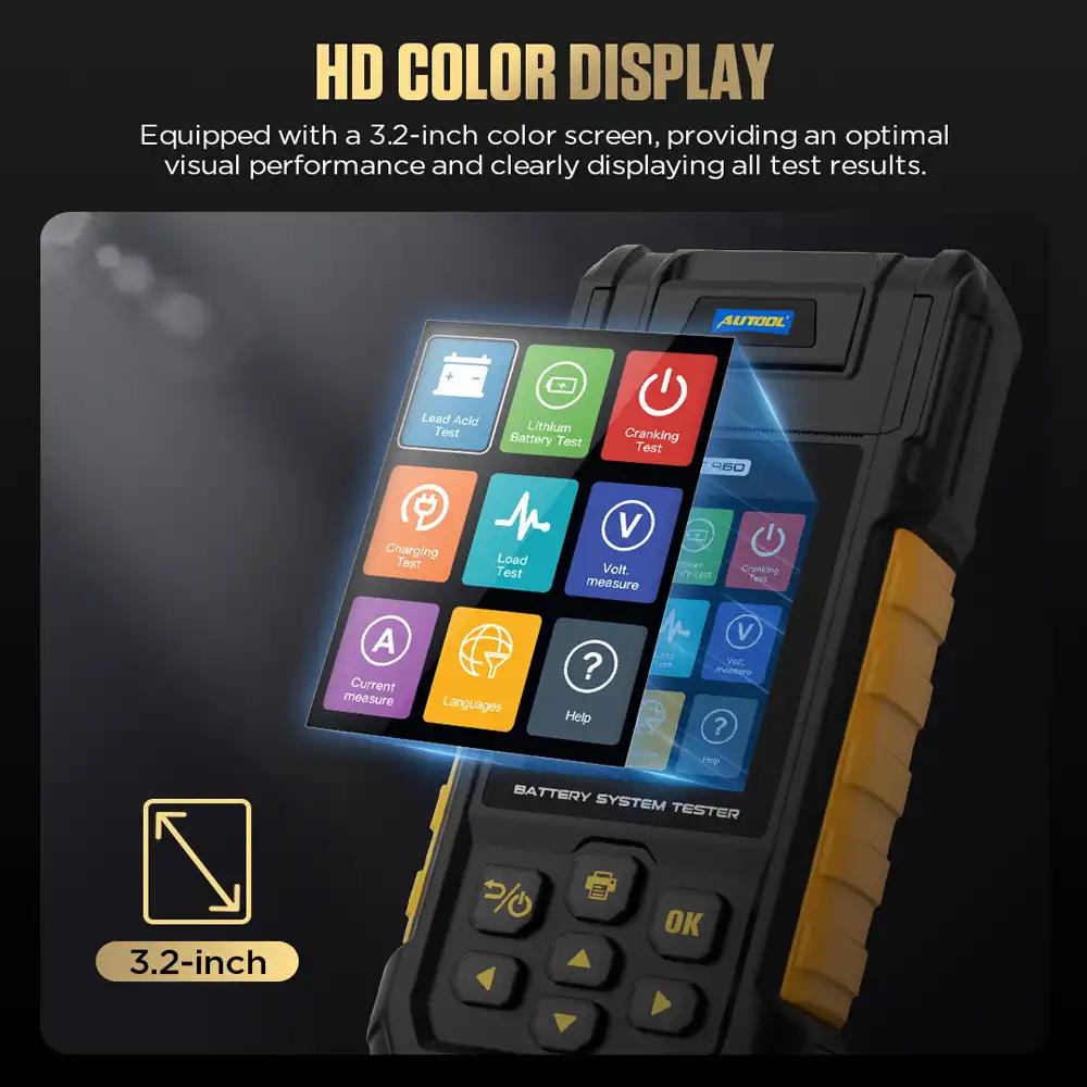 AUTOOL BT960 HD Renkli Ekran