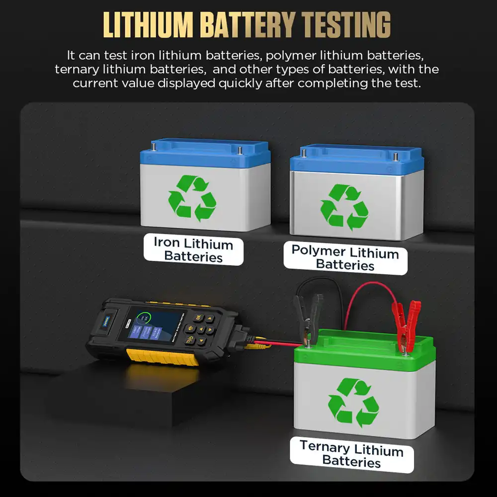 AUTOOL BT960 Lityum Pil Testi