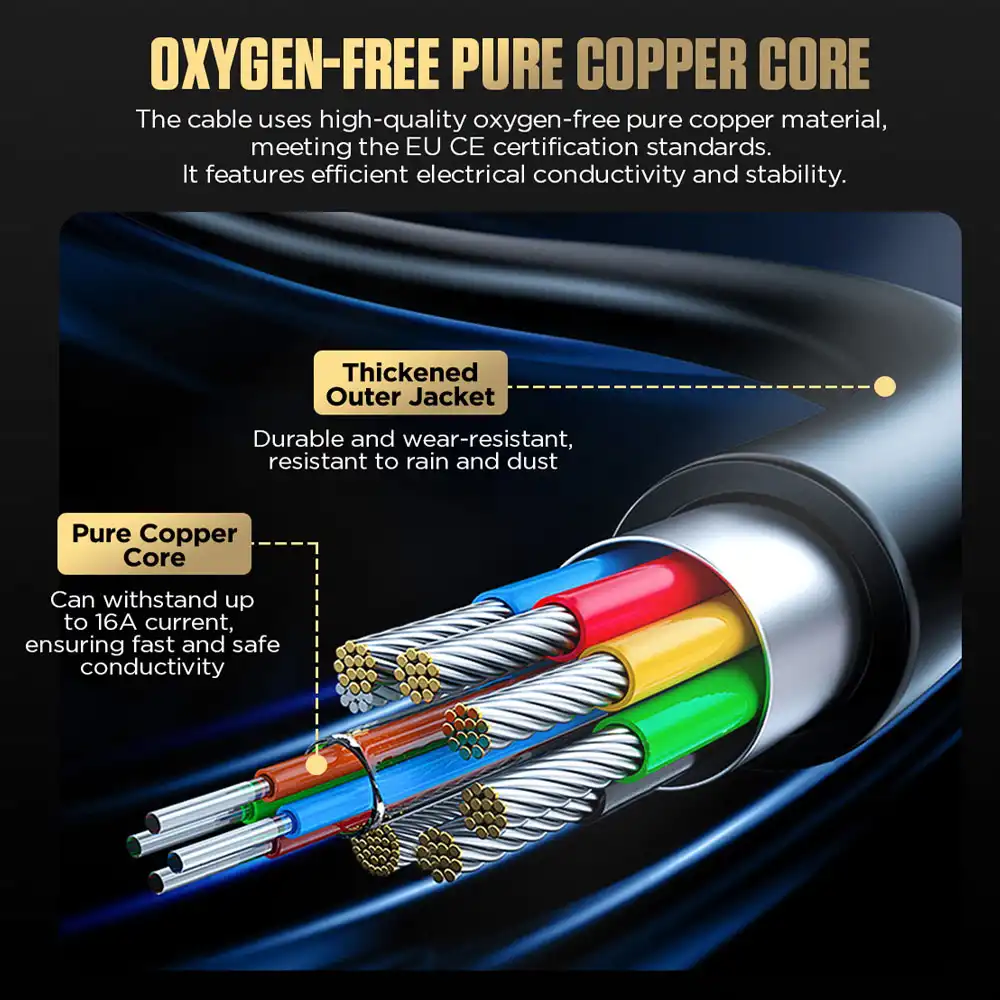 AUTOOL C350 Oksijensiz Saf Bakır Çekirdek
