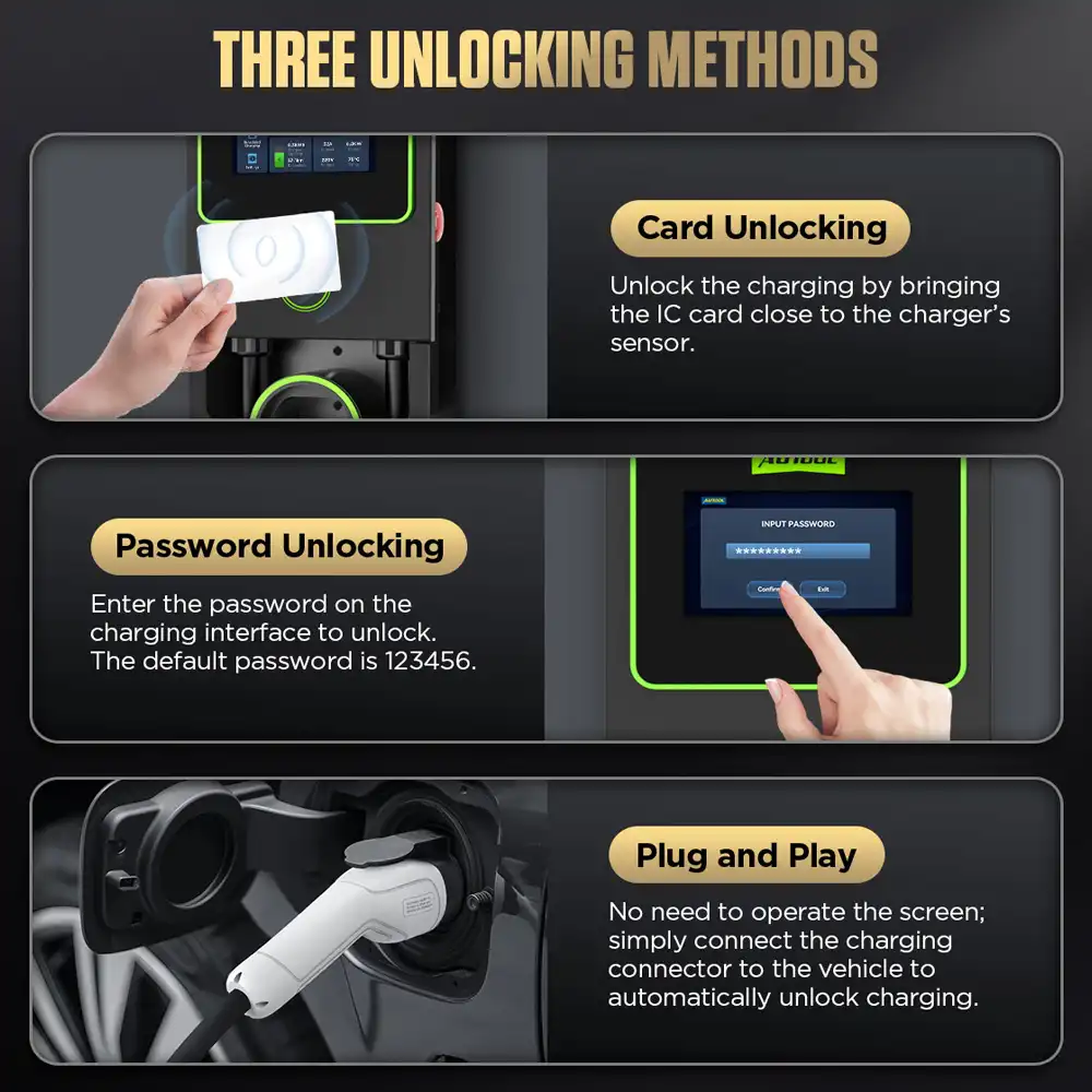 AUTOOL C701 Üç Kilit Açma Yöntemi