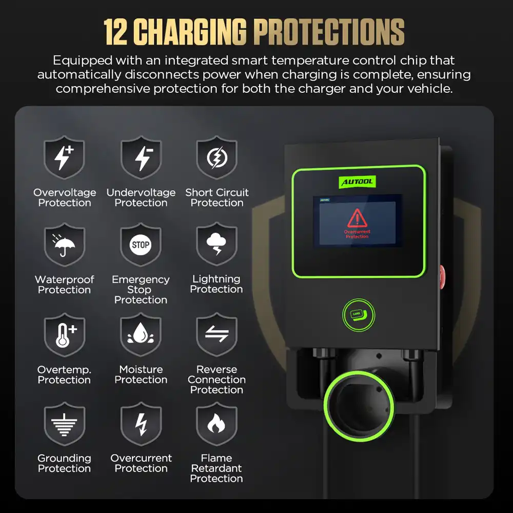 AUTOOL C701 12 Şarj Koruması