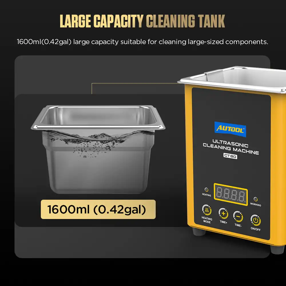 AUTOOL CT80 Büyük Kapasiteli Temizlik Tankı