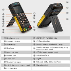 Autool DM303 Otomotiv Diagnostik Multimetresi Test Cihazı - 7