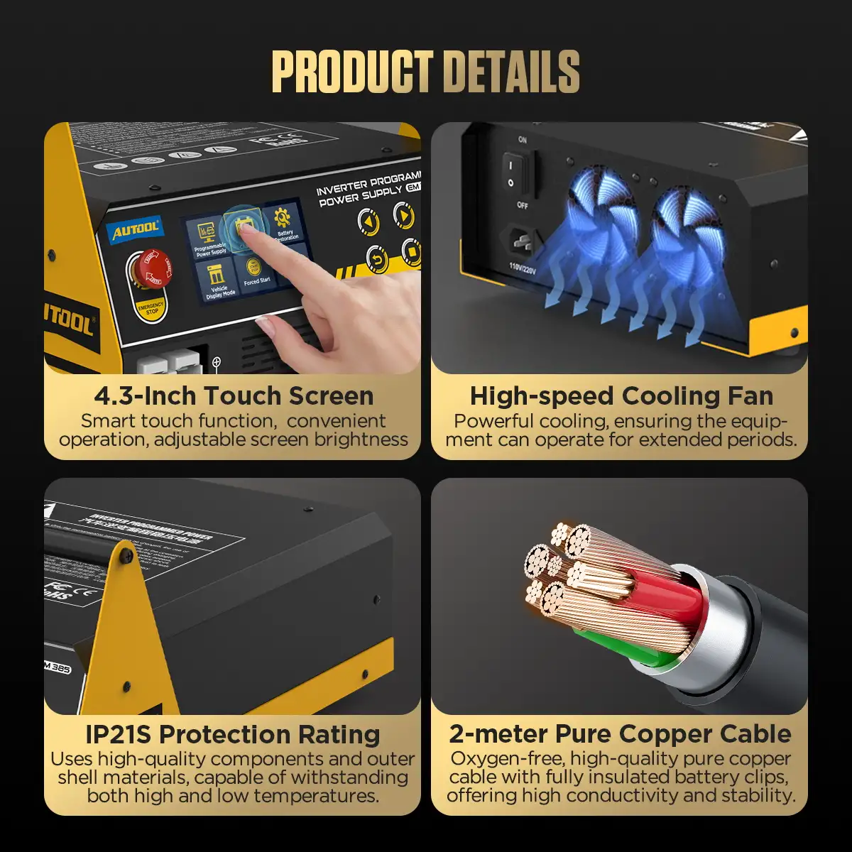 AUTOOL EM385 Ürün Detayları ve Teknik Özellikler