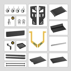 Autool MMT553 Profesyonel Tekerlekli Diagnostik Standı - 5