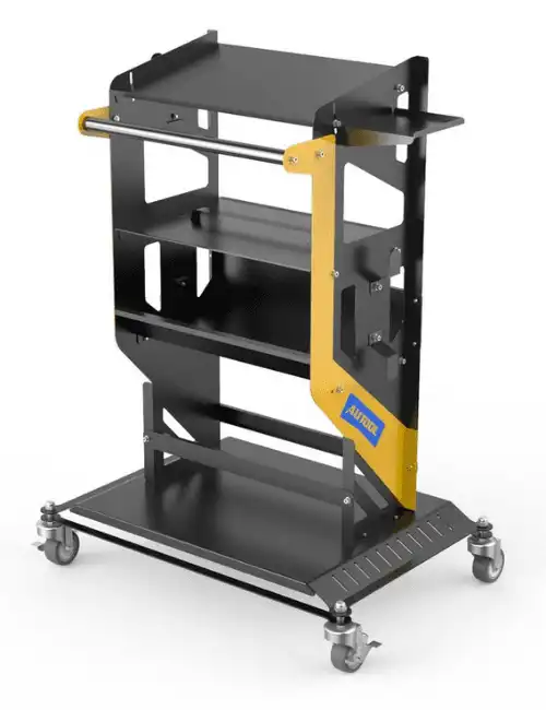 AUTOOL 3 Katlı Profesyonel Alet Arabası Ana Görünüm