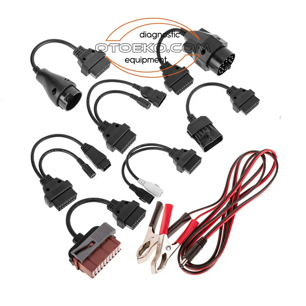 Binek Araç Kablo Seti 8 Parça Soket - 3