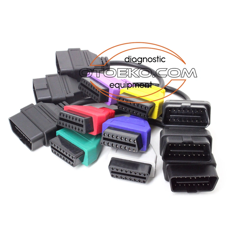 Fiat AlfaRomeo Jeep Multiecuscan OBD2 Kablo Adaptörü / 6'lı Kablo Seti - 3