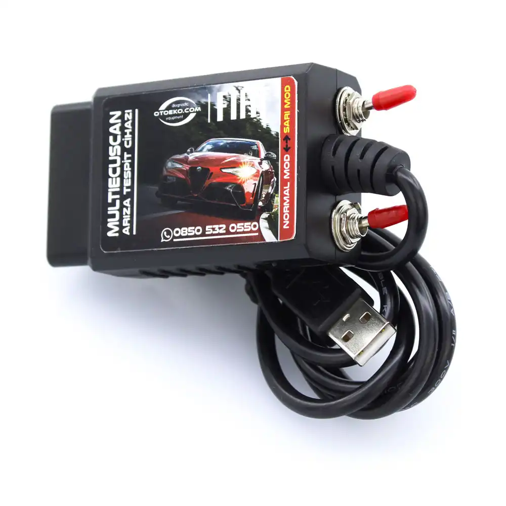 Fiat MultiEcuScan Gizli Özellik Açma Cihazı / Sarı Modlu - 3