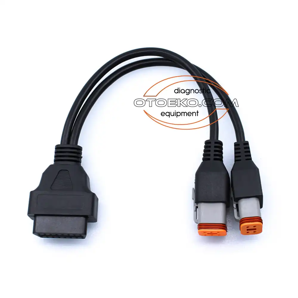 Harley Davidson 4 + 6 Pin - Obd2 Dönüştürücü Kablo Soketi