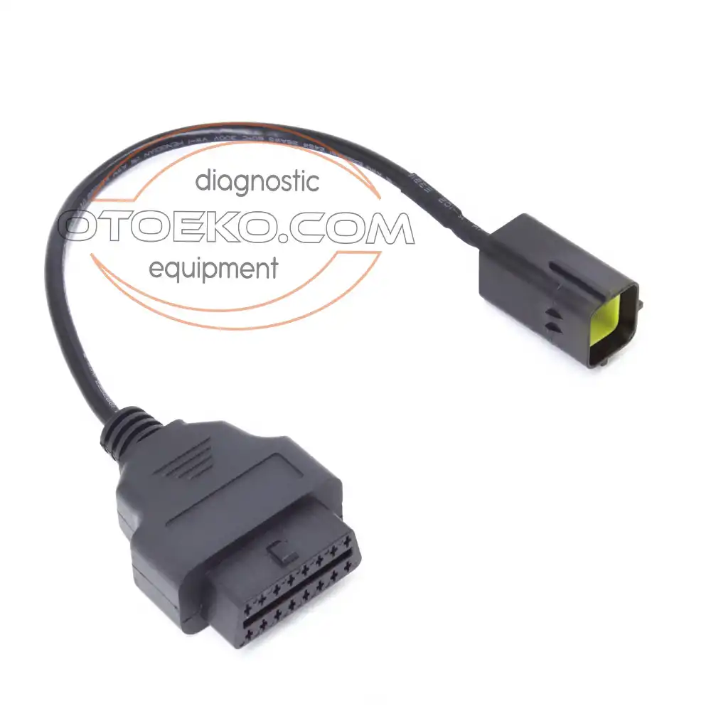 Husqvarna 6 Pin - Obd2 Dönüştürücü Kablo Soketi - 4