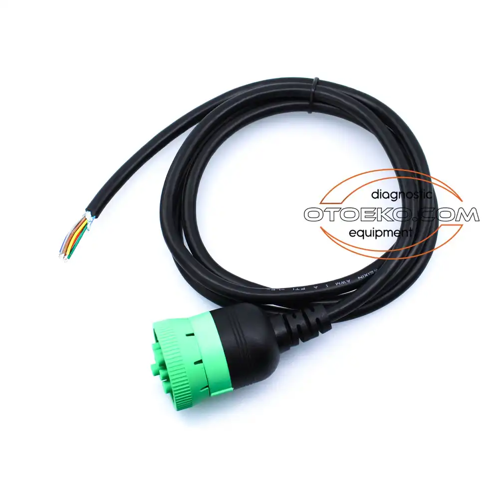 J1939 9 Pin Ucu Açık Kablo / Yeşil - 4