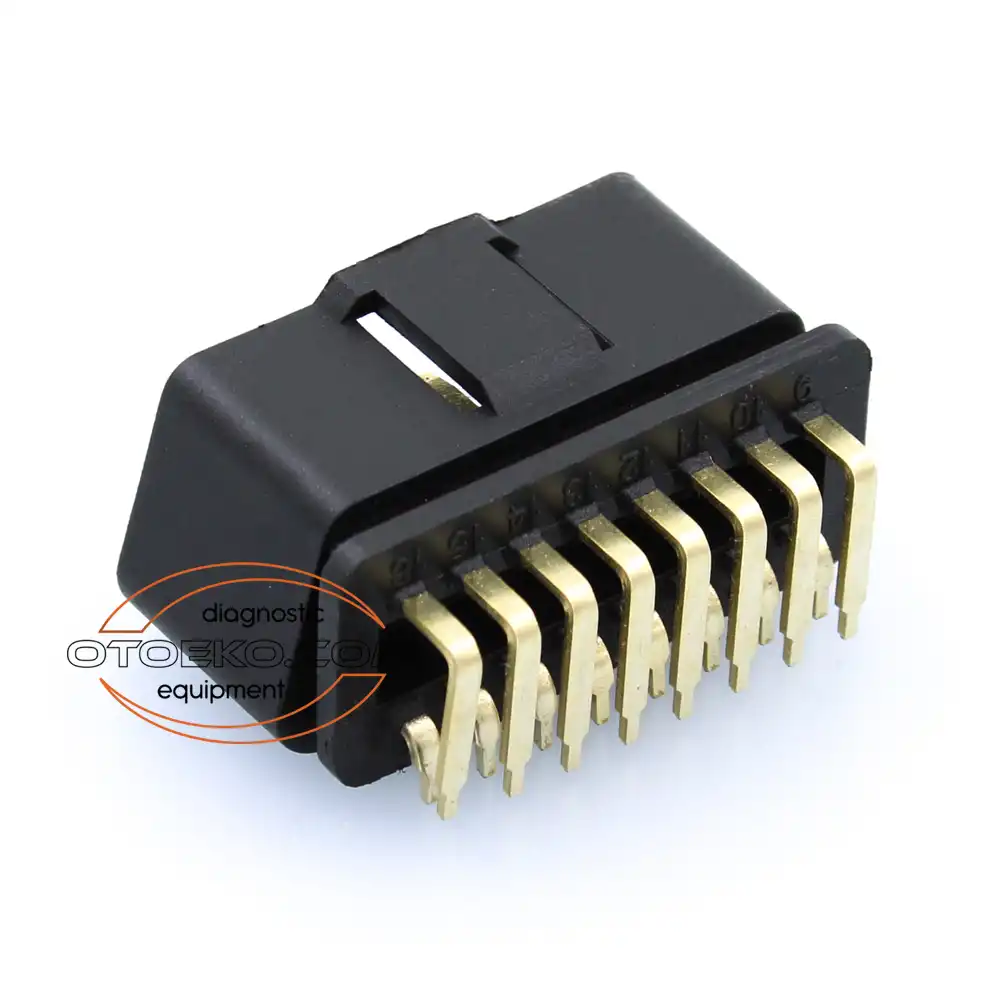 J1962M OBD2 Erkek 16 Pinli Konnektör 90°