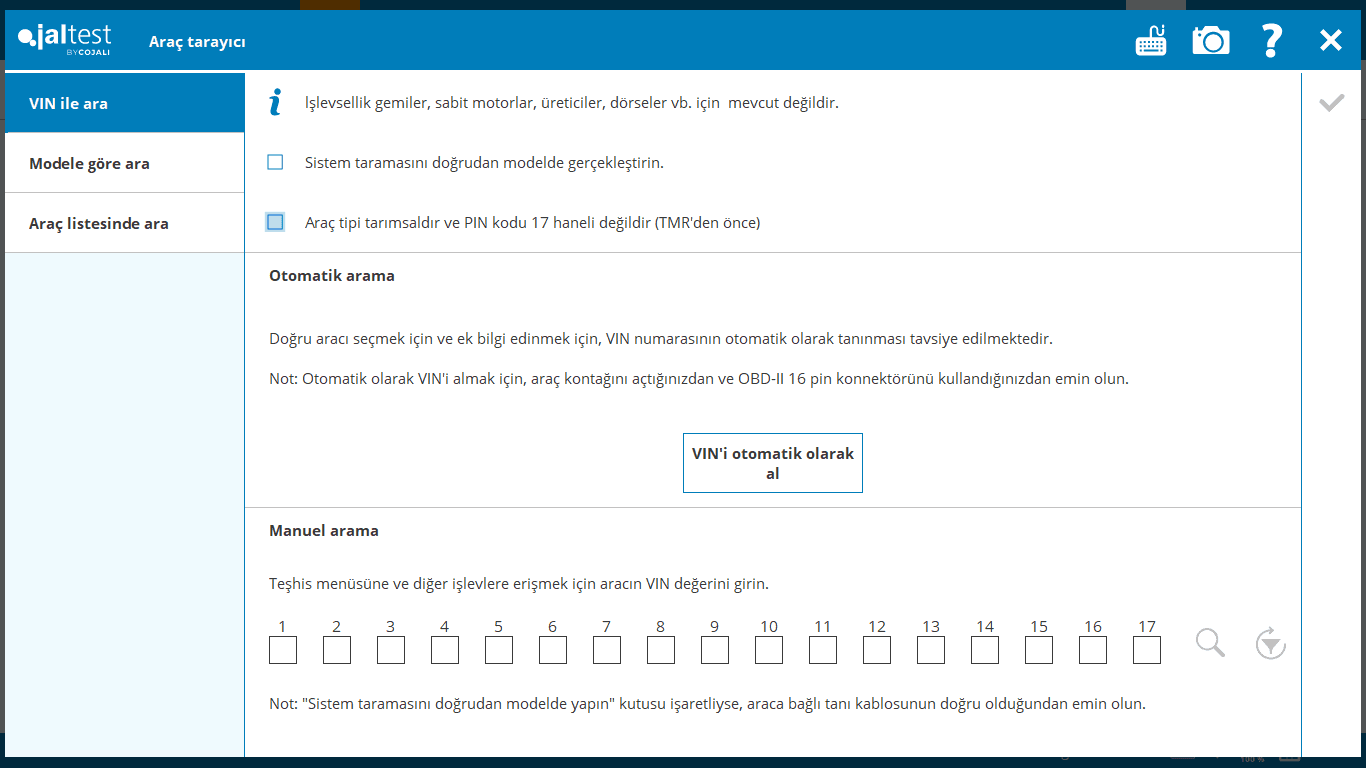 Araç Tarama Thumbnail