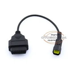 Kubota 4 Pin - Obd2 Dönüştürücü Kablo Soketi - 2
