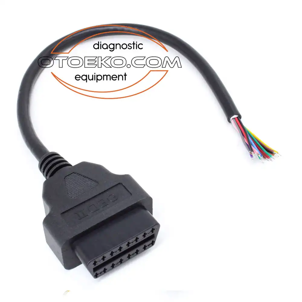 OBD2 16 Pin Dişi Kablo Detay 3