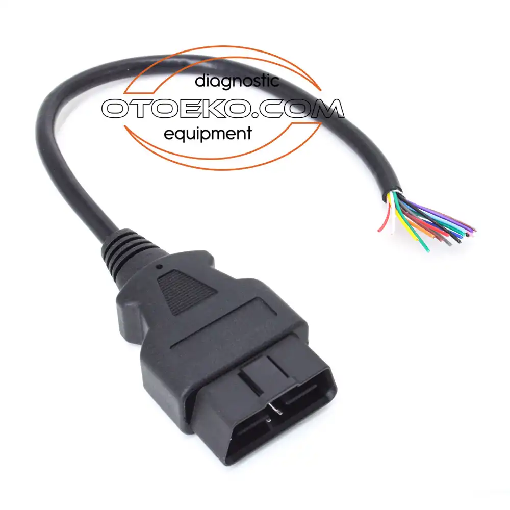 OBD2 16 Pin Erkek Kablo Detay 3