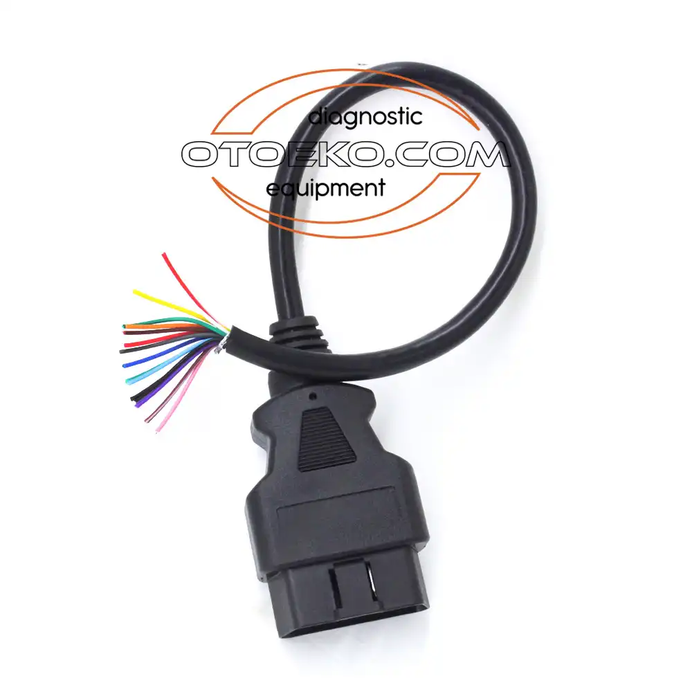 OBD2 16 Pin Erkek Kablo Detay 4