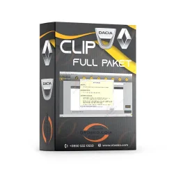 Renault Dacia Clip Arıza Tespit Cihazı + Laptop - 8