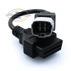Suzuki 6 Pin - Obd2 Dönüştürücü Kablo Soketi - 4