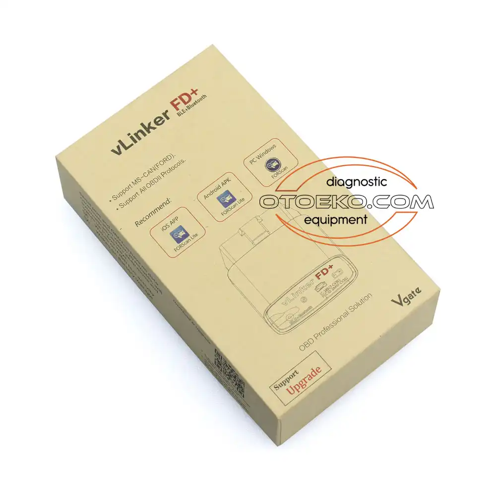 Vgate vLinker FD+ Kutu İçeriği