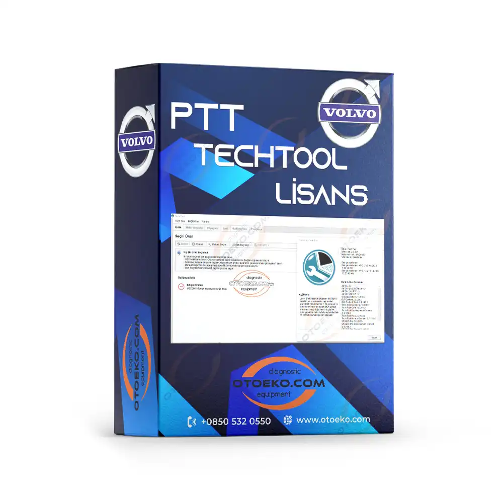 Volvo Vocom Arıza Tespit Cihazı + Laptop - 9
