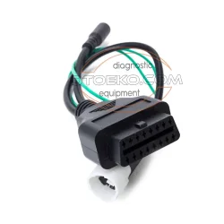 Yamaha 3 Pin + Güç Kablosu - Obd2 Dönüştürücü Kablo Soketi - 3